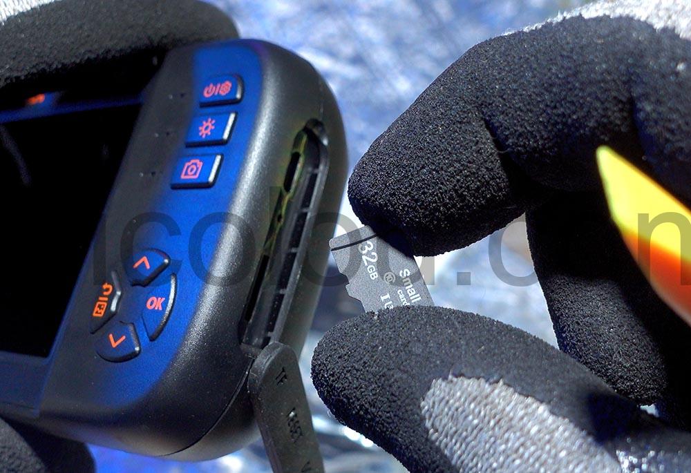 VEVOR Endoscope Inspection Triple Camera microSD VEVOR Endoscope Inspection Triple Caméra microSD