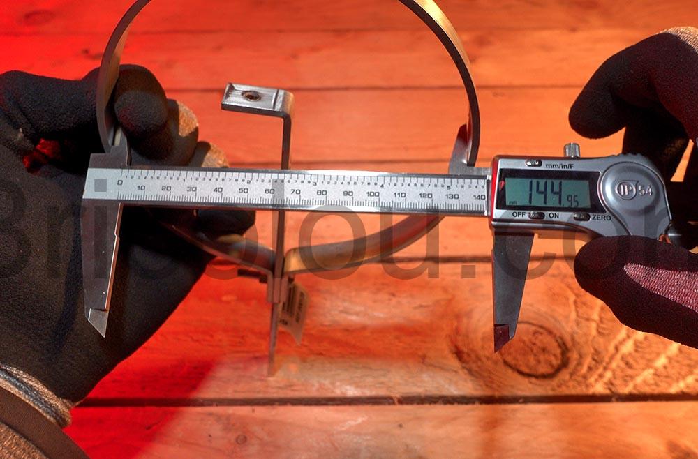 collier suspension aluminium conduite tuyau cheminee 139 mm 000139 diametre collier suspension aluminium conduite tuyau cheminée 139 mm 000139 diametre