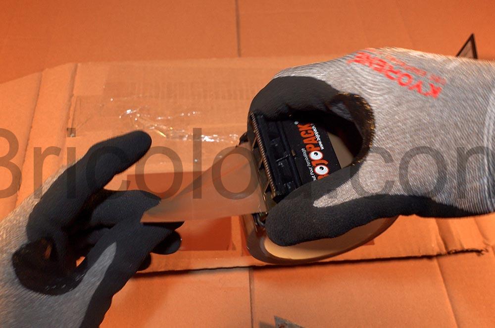 devidoir ruban adhesif coupe scotch revolutionnaire Bojopack derouleur dévidoir ruban adhésif coupe scotch révolutionnaire Bojopack derouleur