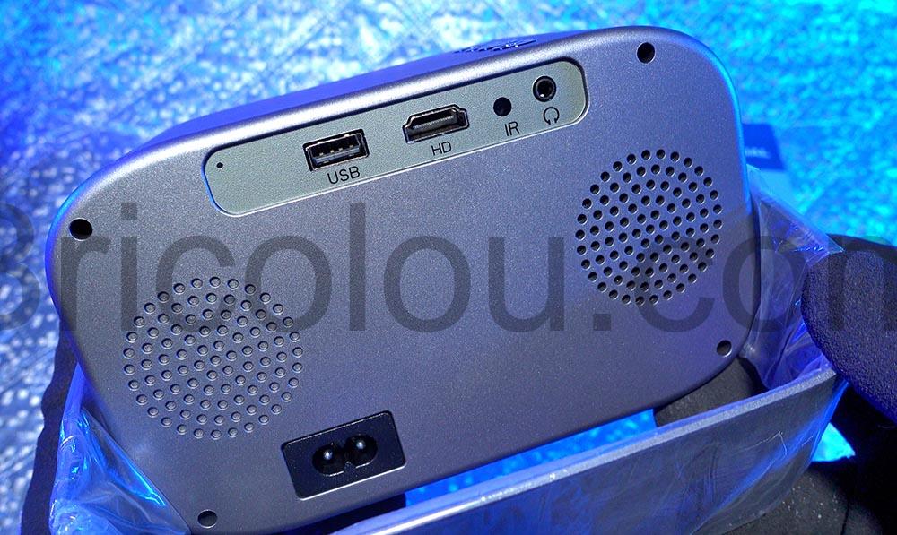 videoprojecteur Jimveo E18 FHD 1080P WiFi6 Bluetooth multi position prise videoprojecteur Jimveo E18 FHD 1080P WiFi6 Bluetooth multi position prise