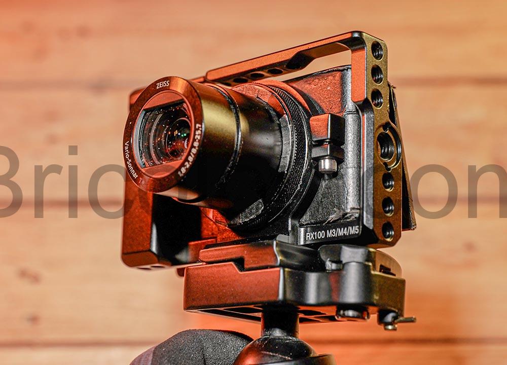FuganSun cage Sony RX 100 M5 VA M3 M4 aluminium lentille FuganSun cage Sony RX 100 M5 VA M3 M4 aluminium lentille
