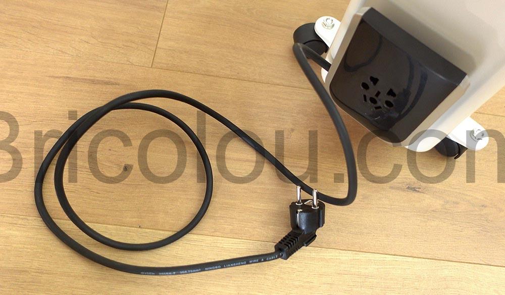 Grenintol Radiateur bain dhuile 2000W electrique Portable cable Grenintol Radiateur bain d'huile 2000W électrique Portable câble