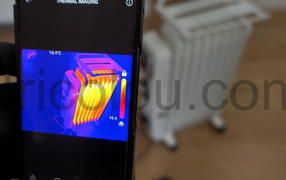 Grenintol Radiateur bain dhuile 2000W electrique Portable thermique Grenintol Radiateur bain d'huile 2000W électrique Portable thermique