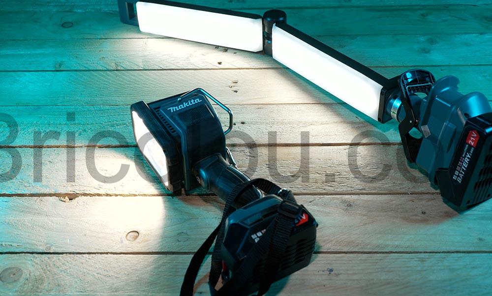 Hipoke compatible Makita lampe LED travail cobra depliable 18V 21V Atelier comparaison Hipoke compatible Makita lampe LED travail cobra dépliable 18V 21V Atelier comparaison
