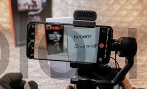 Hohem iSteady M6 Kit Stabilisateur Smartphone avec AI Tracker gimbal focus