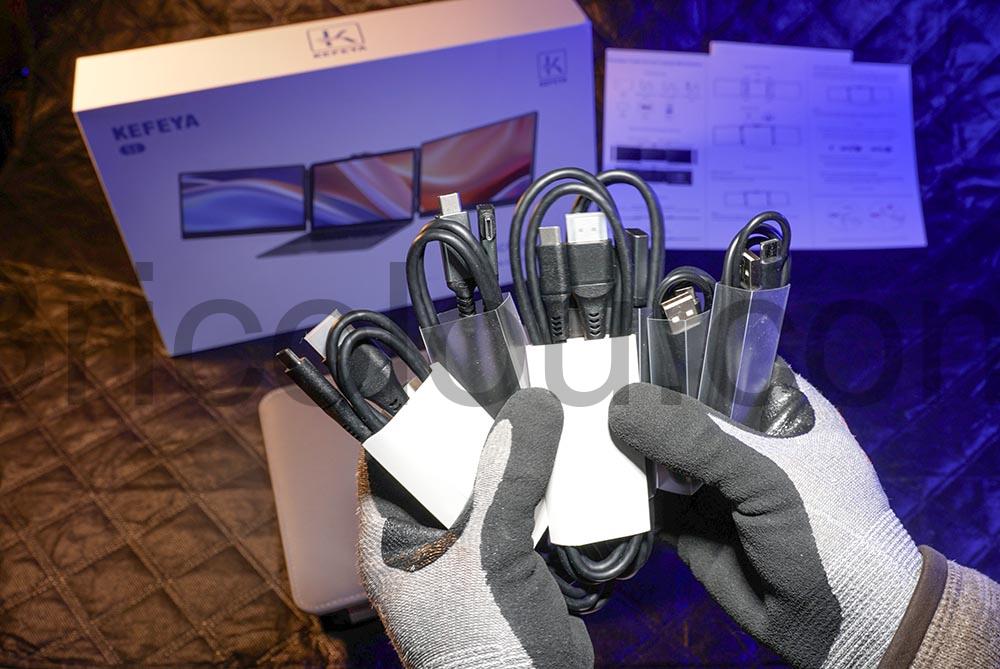 KEFEYA Moniteur Portable Ordinateur 14 FullHD IPS Extension ecran laptop cable KEFEYA Moniteur Portable Ordinateur 14 FullHD IPS Extension écran laptop câble