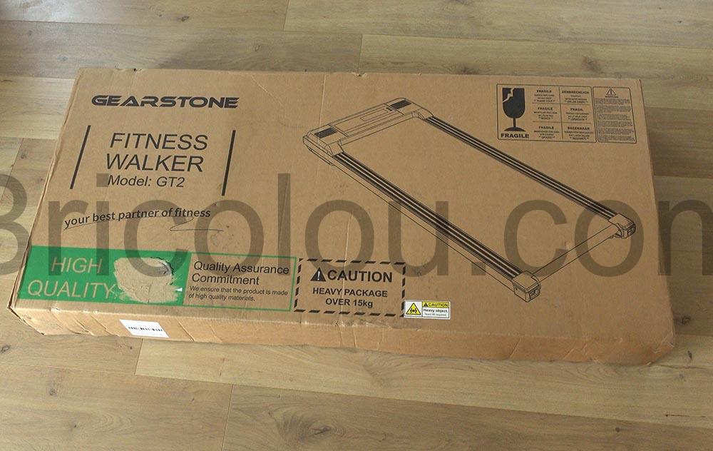 Tapis course electrique Gearstone GT2 boite Tapis course électrique Gearstone GT2 boite