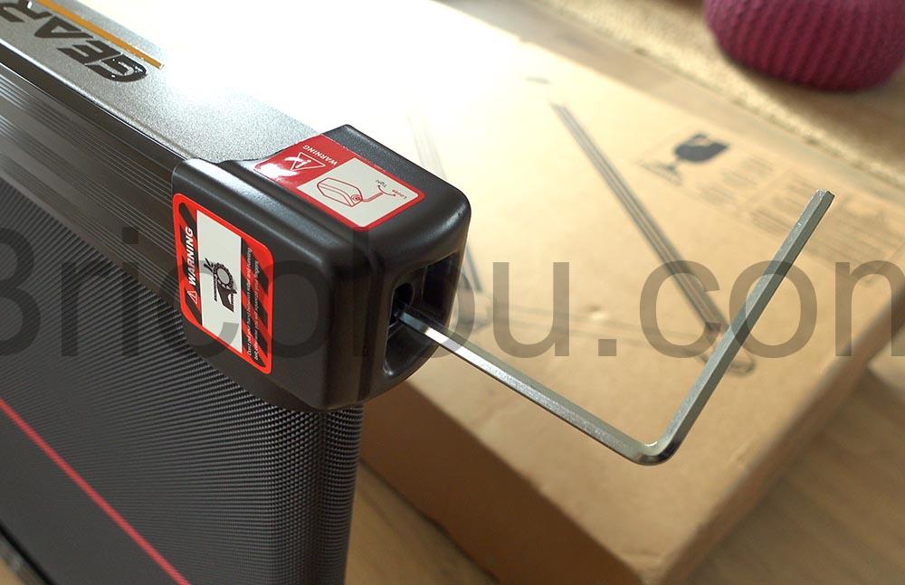 Tapis course electrique Gearstone GT2 reglage Tapis course électrique Gearstone GT2 reglage