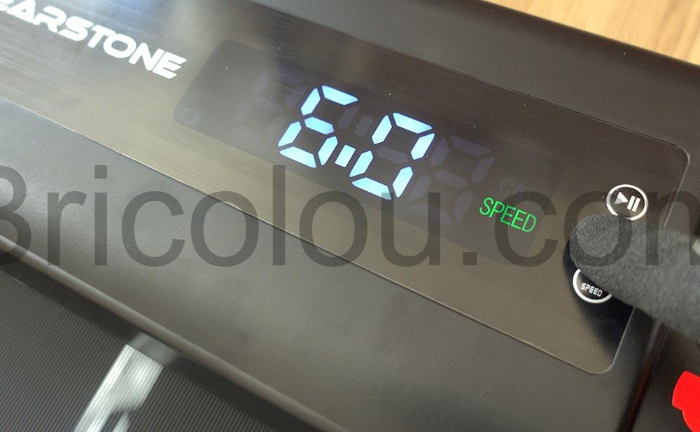 Tapis course electrique Gearstone GT2 vitesse Tapis course électrique Gearstone GT2 vitesse