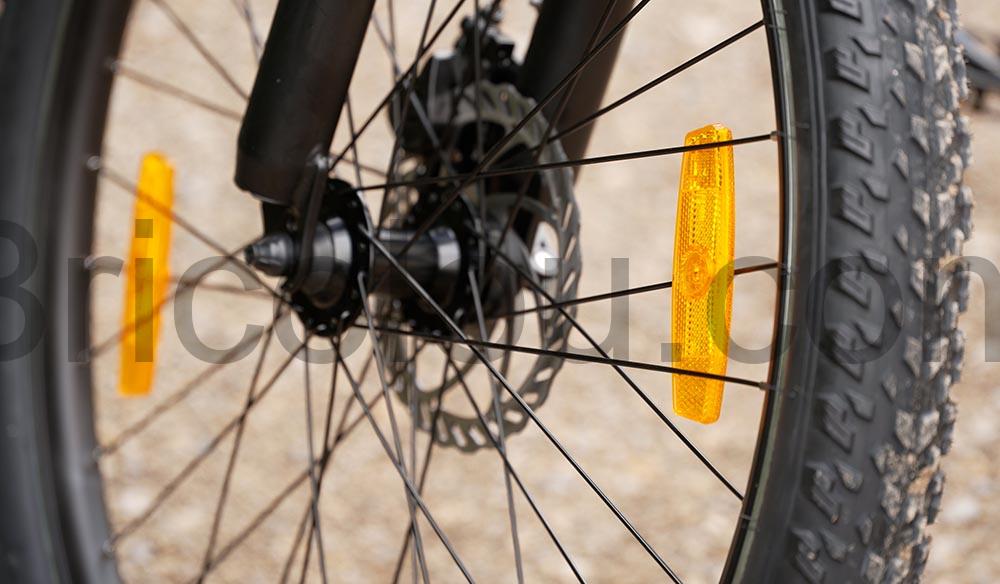 Velo electrique ville Hitway ElekGO 27.5 250W 36V BK18 reflechissant Vélo électrique ville Hitway ElekGO 27.5 250W 36V BK18 refléchissant