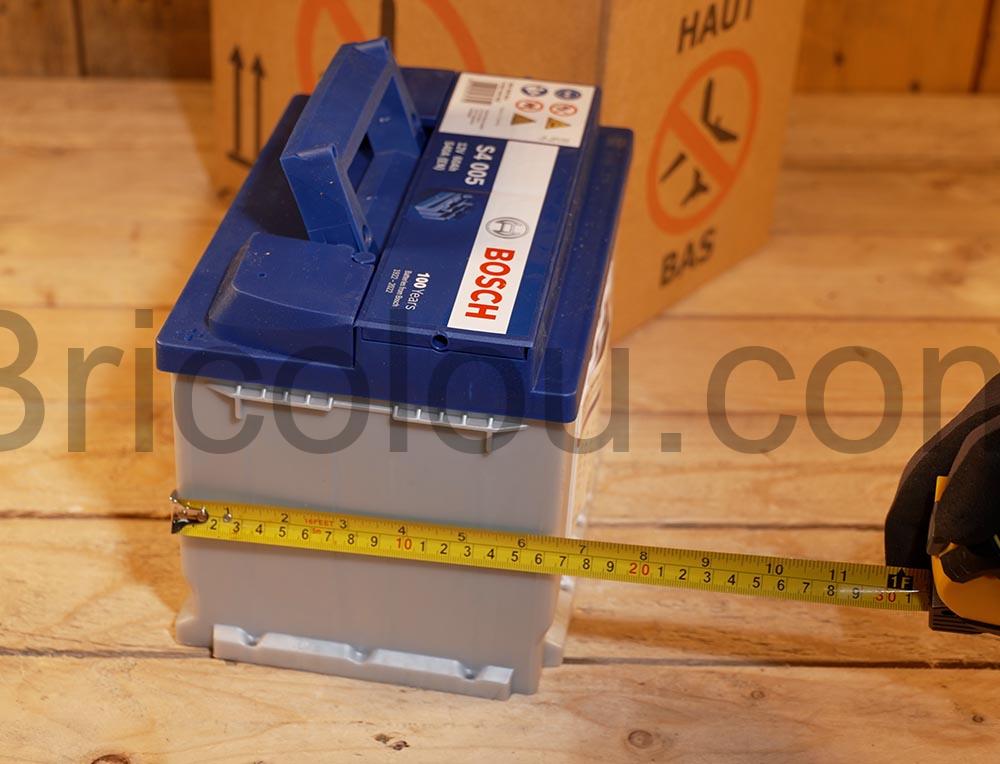 Changer batterie Auto Dacia Lodgy Bosch S4005 60Ah 540A Plomb Acide epaisseur Changer batterie Auto Dacia Lodgy Bosch S4005 60Ah 540A Plomb-Acide epaisseur