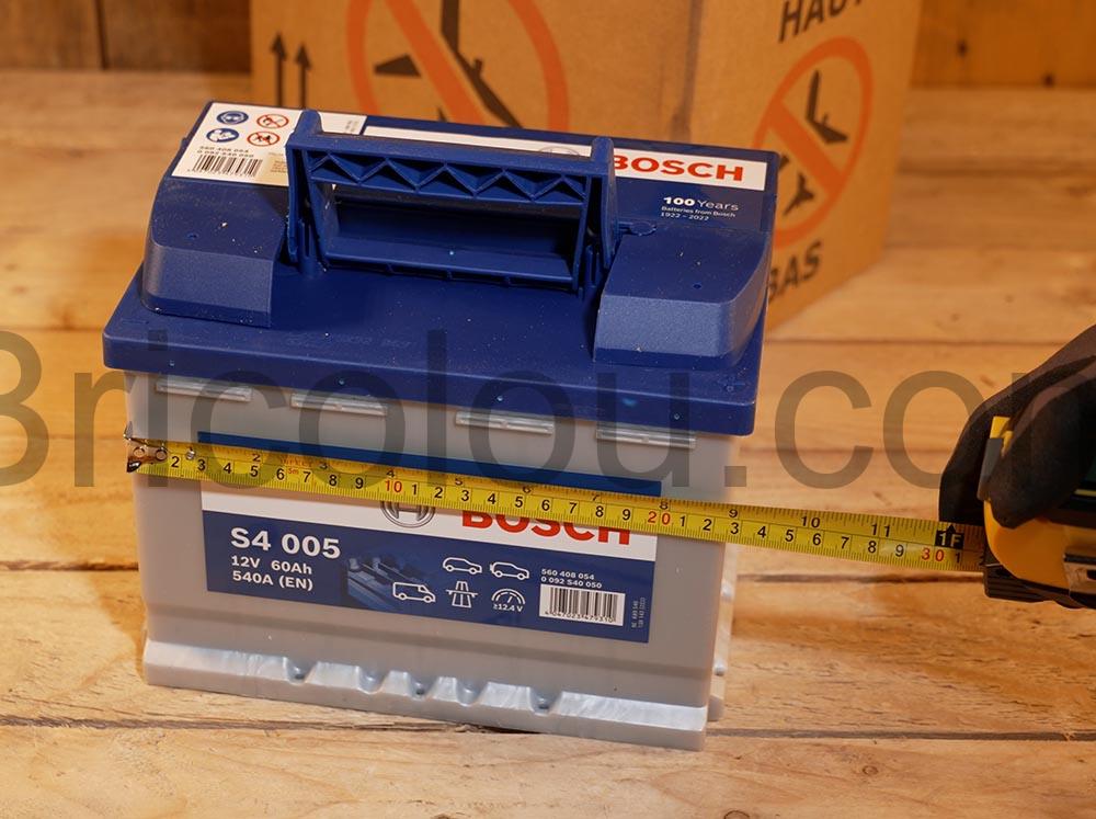 Changer batterie Auto Dacia Lodgy Bosch S4005 60Ah 540A Plomb Acide largeur Changer batterie Auto Dacia Lodgy Bosch S4005 60Ah 540A Plomb-Acide largeur