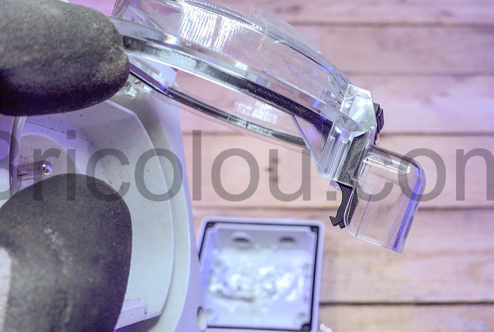 Prise exterieure murale Latrans 16A etanche IP66 plexy ronde crochet Prise extérieure murale Latrans 16A étanche IP66 plexy ronde crochet