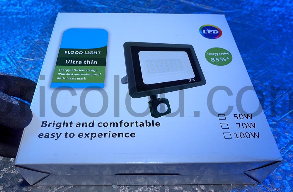 Projecteur LED detection mouvement exterieur boite Projecteur LED détection mouvement extérieur boite