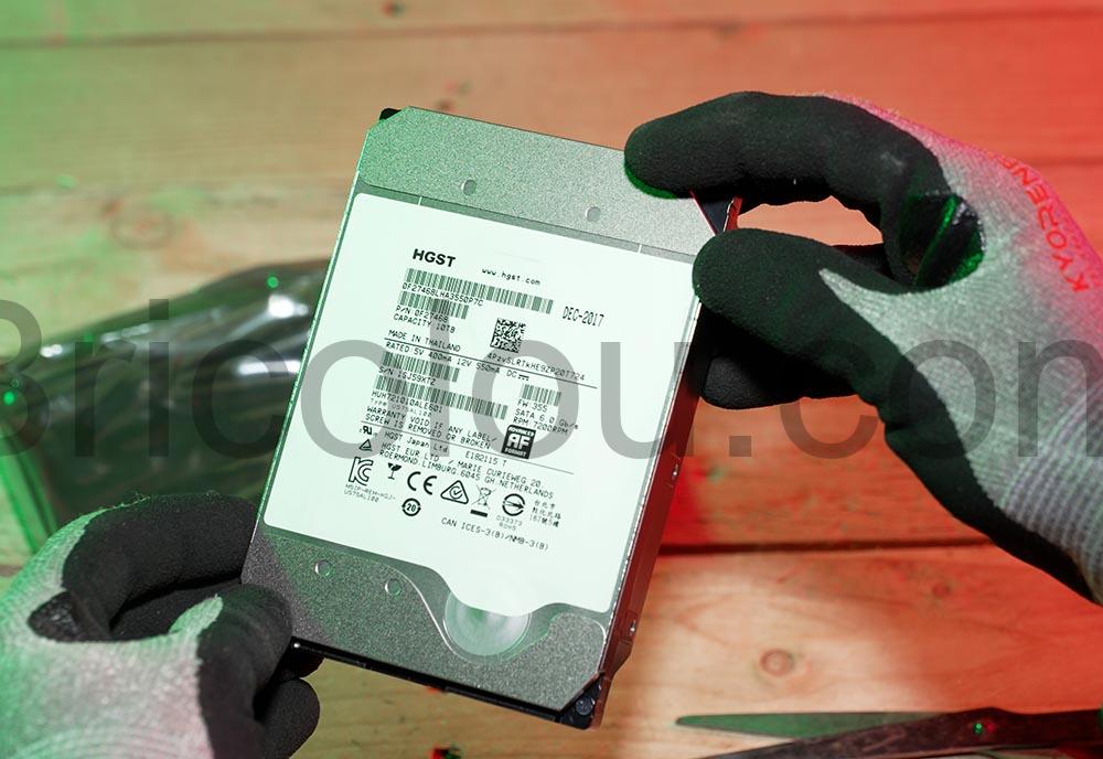 WD HGST Ultrastar He10 Disque dur interne 10 To HUH721010ALE601 reconditionne dessus WD HGST Ultrastar He10 Disque dur interne 10 To HUH721010ALE601 reconditionné dessus
