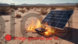 panneau solaire avec batterie intégrée