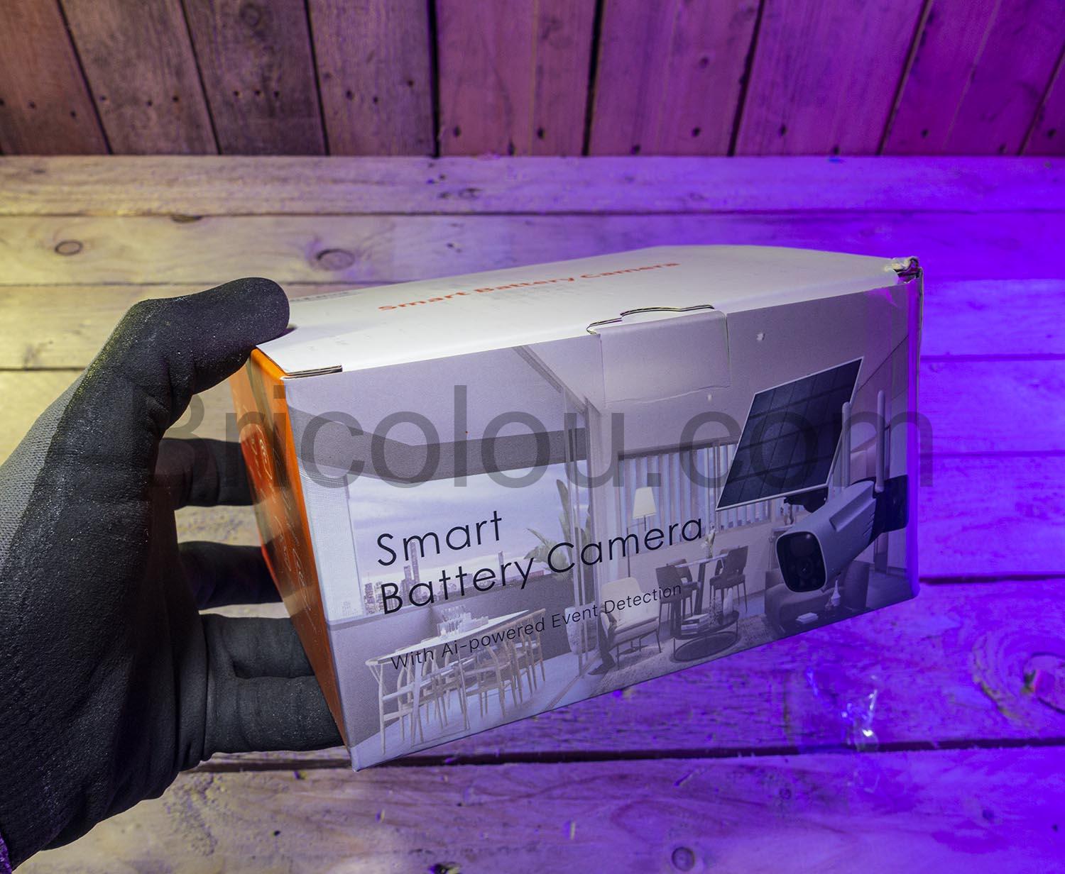 SZSINOCAM 2K Camera Surveillance WiFi Exterieure sans Fil Solaire boite SZSINOCAM 2K Caméra Surveillance WiFi Exterieure sans Fil Solaire boite