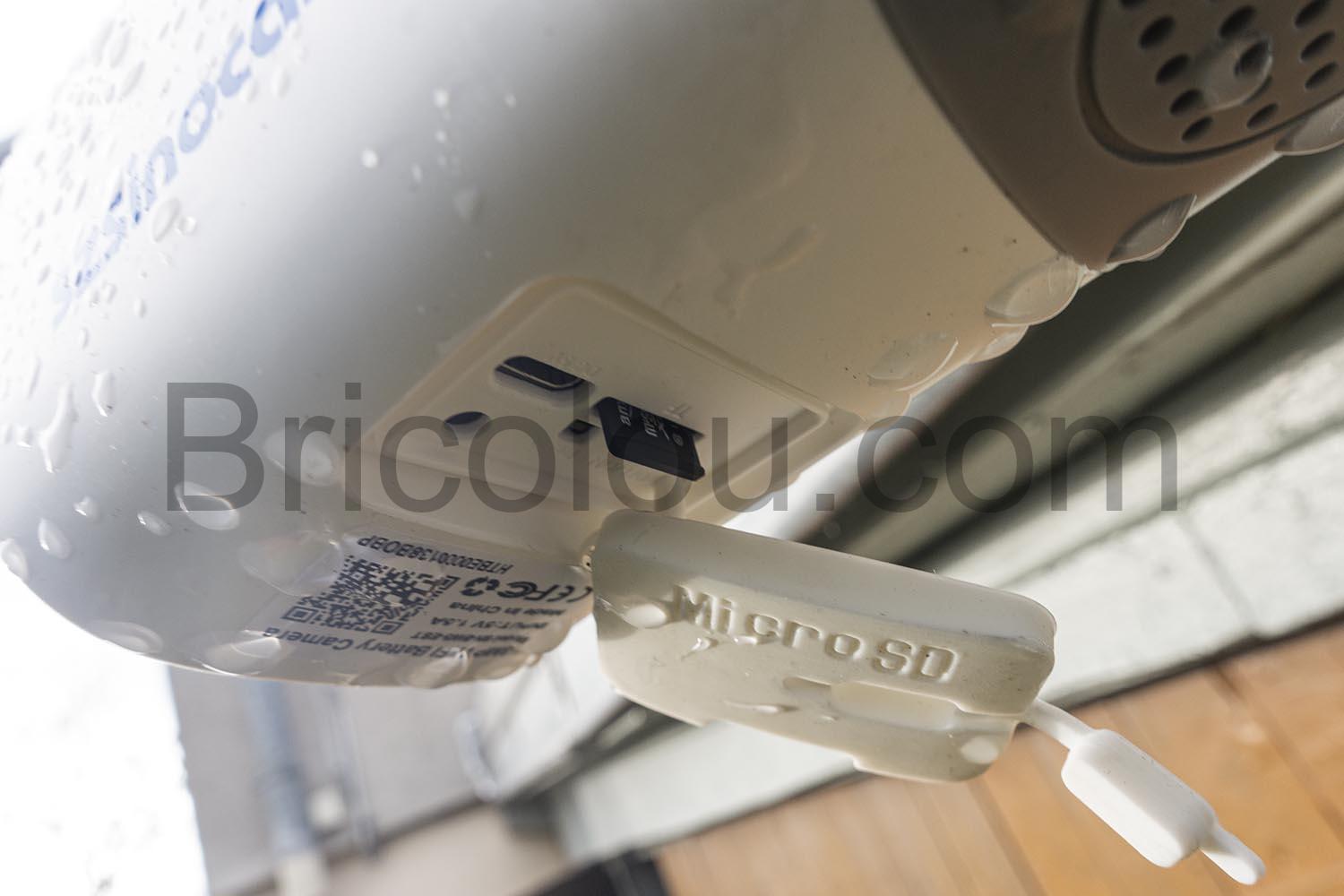 SZSINOCAM 2K Camera Surveillance WiFi Exterieure sans Fil Solaire carte memoire SZSINOCAM 2K Caméra Surveillance WiFi Exterieure sans Fil Solaire carte mémoire