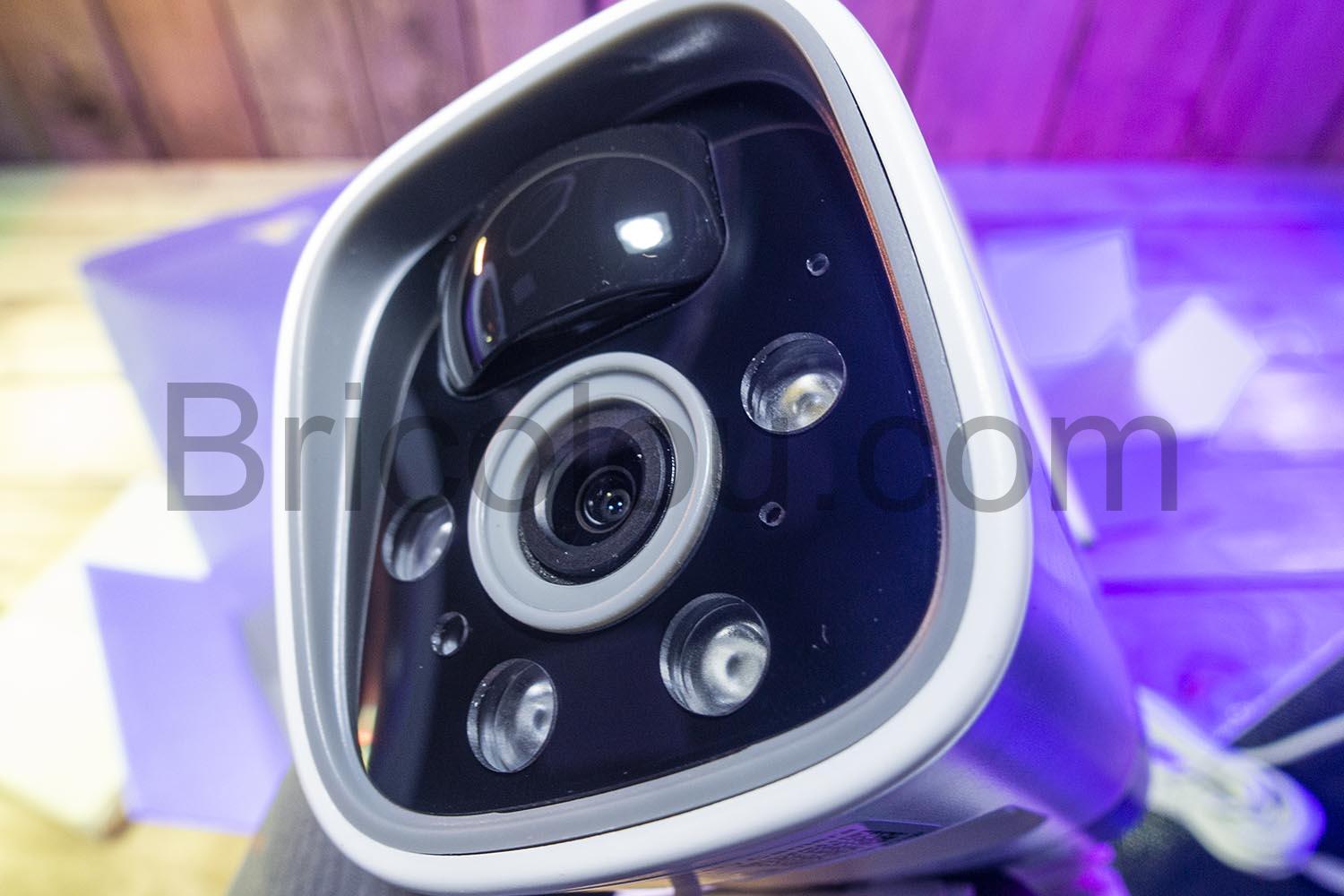 SZSINOCAM 2K Camera Surveillance WiFi Exterieure sans Fil Solaire objectif SZSINOCAM 2K Caméra Surveillance WiFi Exterieure sans Fil Solaire objectif