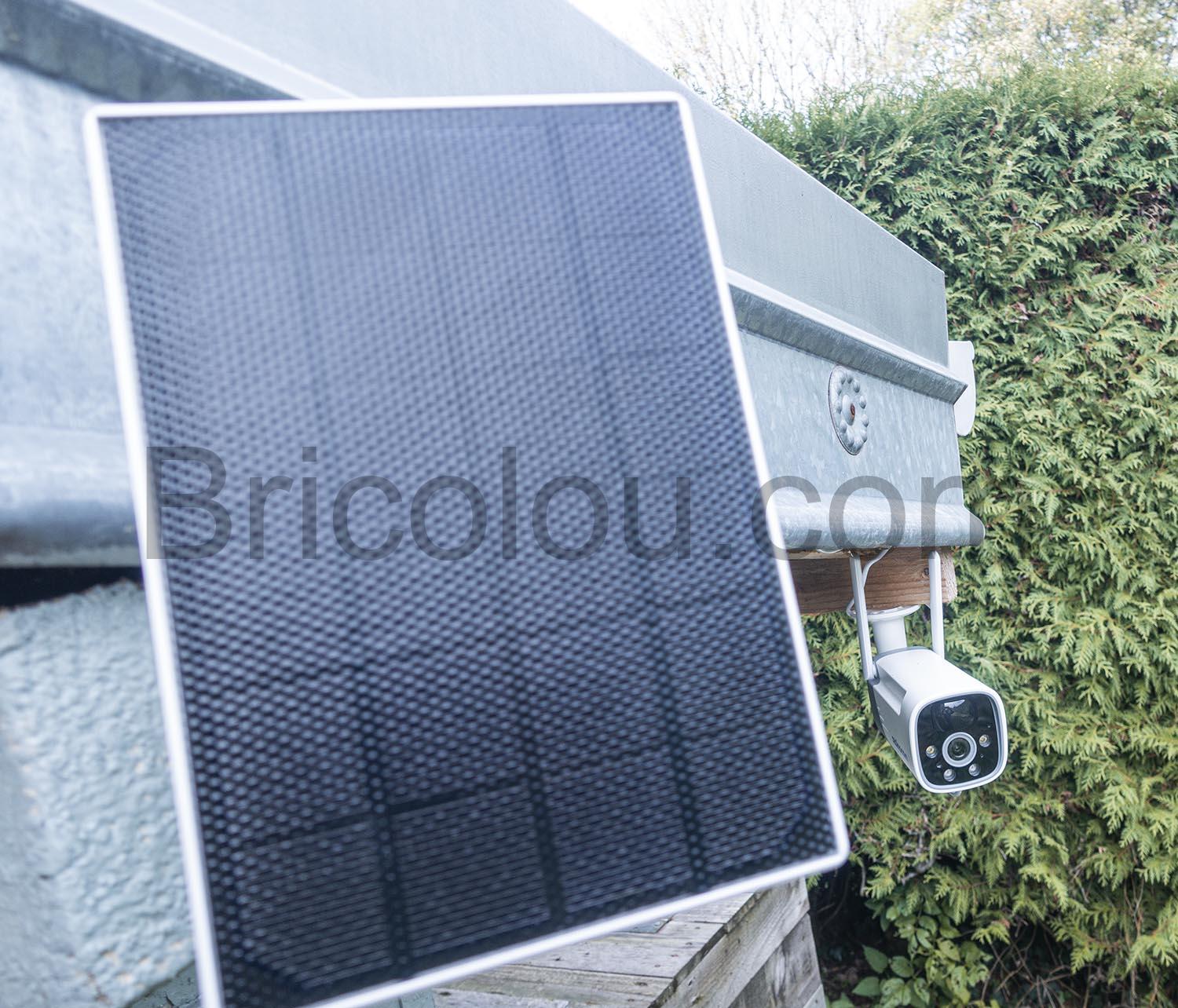 SZSINOCAM 2K Camera Surveillance WiFi Exterieure sans Fil Solaire panneau SZSINOCAM 2K Caméra Surveillance WiFi Exterieure sans Fil Solaire panneau