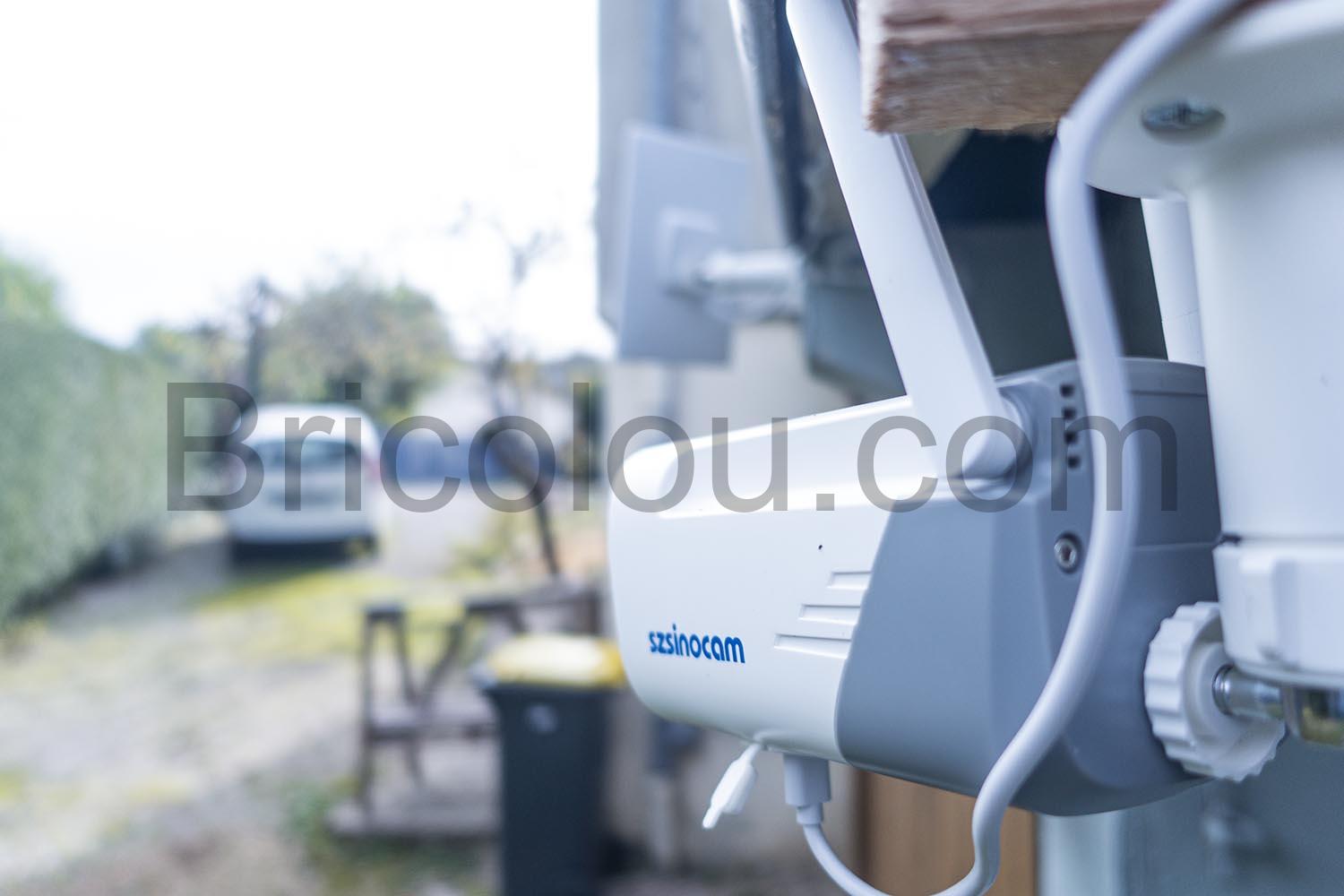 SZSINOCAM 2K Camera Surveillance WiFi Exterieure sans Fil Solaire position SZSINOCAM 2K Caméra Surveillance WiFi Exterieure sans Fil Solaire position