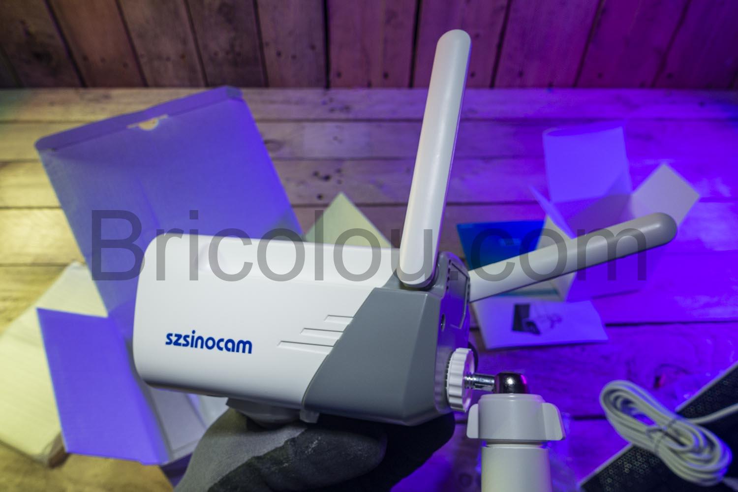 SZSINOCAM 2K Camera Surveillance WiFi Exterieure sans Fil Solaire super SZSINOCAM 2K Caméra Surveillance WiFi Exterieure sans Fil Solaire super