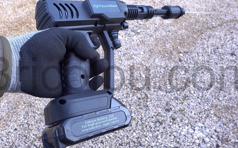 Ycoiee Pistolet Nettoyeur Lavage Haute Pression sans Fil 21V Ycoiee Pistolet Nettoyeur Lavage Haute Pression sans Fil 21V
