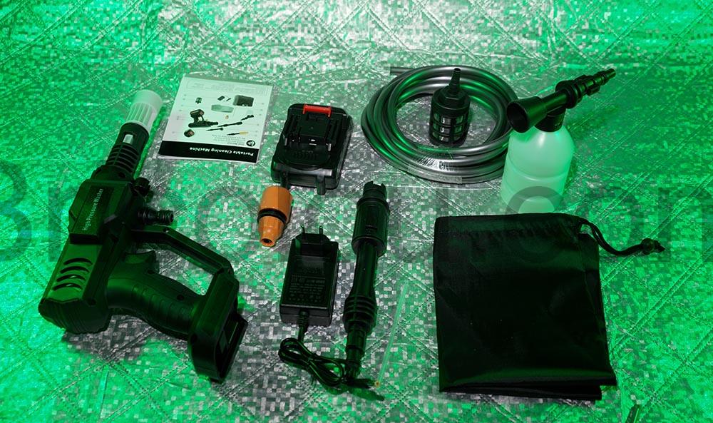 Ycoiee Pistolet Nettoyeur Lavage Haute Pression sans Fil complet Ycoiee Pistolet Nettoyeur Lavage Haute Pression sans Fil complet