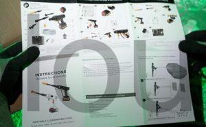 Ycoiee Pistolet Nettoyeur Lavage Haute Pression sans Fil documentation