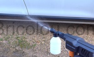 Ycoiee Pistolet Nettoyeur Lavage Haute Pression sans Fil mousse
