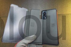 Coque protection telephone Y72 vivo couvercle semi transparent aimantee Coque protection téléphone Y72 vivo couvercle semi-transparent aimantée