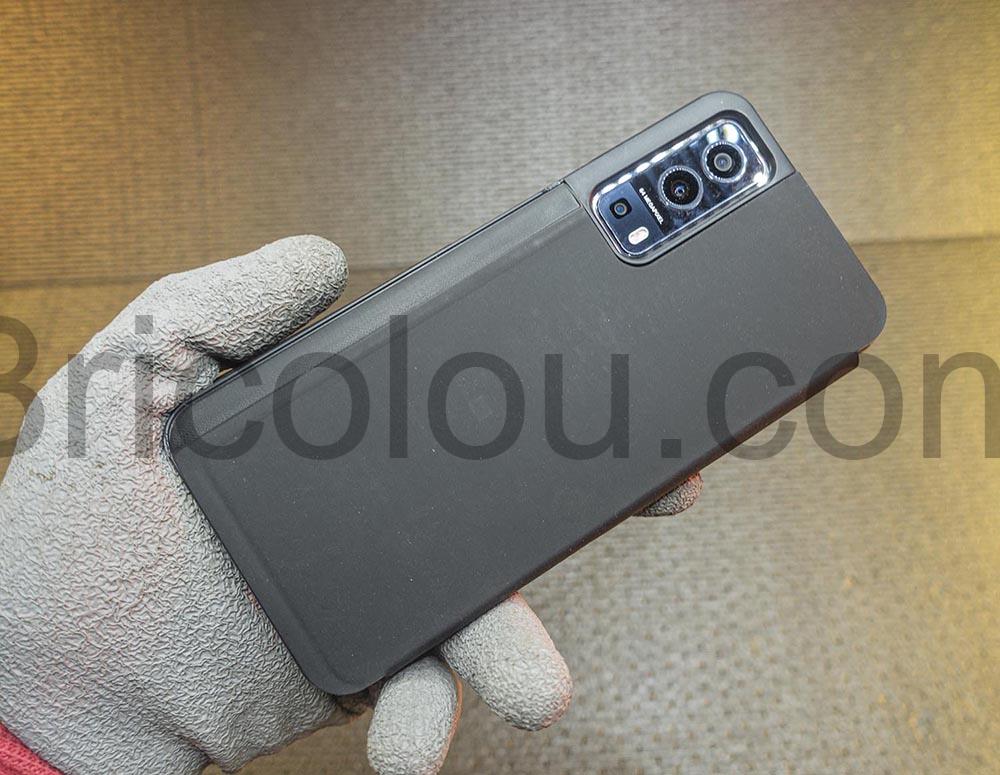 Coque protection telephone Y72 vivo couvercle semi transparent dos Coque protection téléphone Y72 vivo couvercle semi-transparent dos