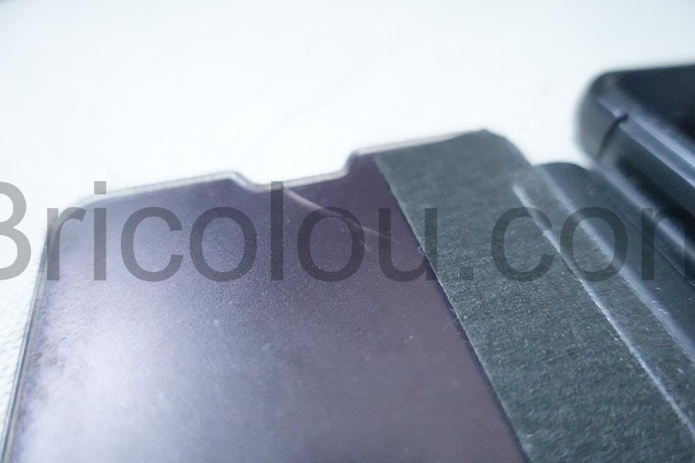 Coque protection telephone Y72 vivo couvercle semi transparent fendue Coque protection téléphone Y72 vivo couvercle semi-transparent fendue