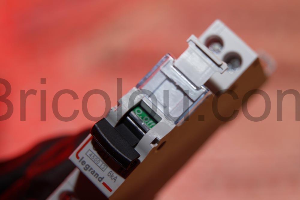 Legrand LEG406775 Disjoncteur 20 A Courbe C etiquette Legrand LEG406775 Disjoncteur 20 A Courbe C étiquette