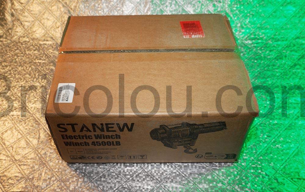 STANEW Treuil electrique 12 V 2 tonnes telecommande 45001b boite STANEW Treuil électrique 12 V, 2 tonnes télécommandé 45001b boite