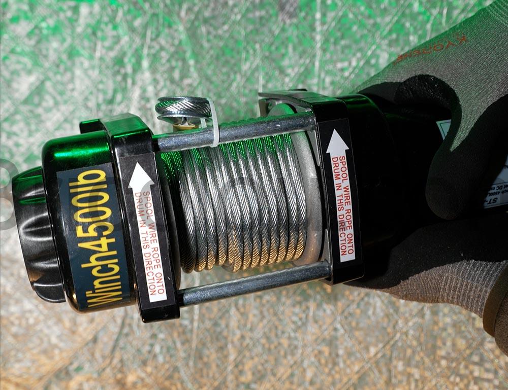 STANEW Treuil electrique 12 V 2 tonnes telecommande 45001b cable STANEW Treuil électrique 12 V, 2 tonnes télécommandé 45001b câble