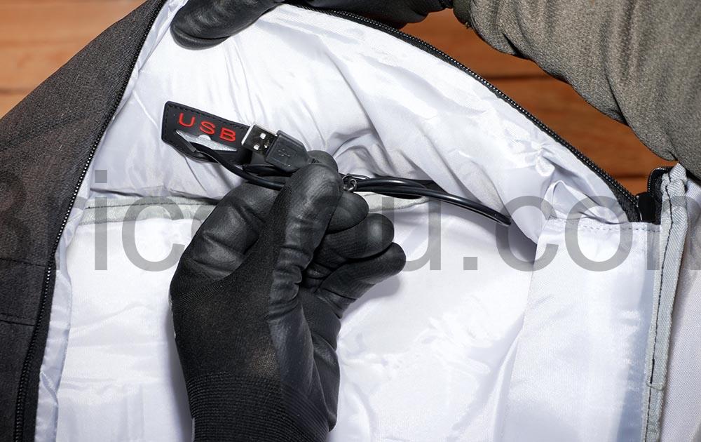 Sac a Dos Bagage Cabine 40x20x25 USB 20L VOESLD prise Sac a Dos Bagage Cabine 40x20x25 USB 20L VOESLD prise