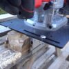 Table de Fraisage pour défonceuse Aluminium guide