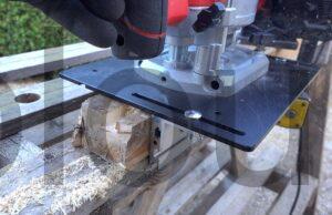 Table de Fraisage pour défonceuse Aluminium guide