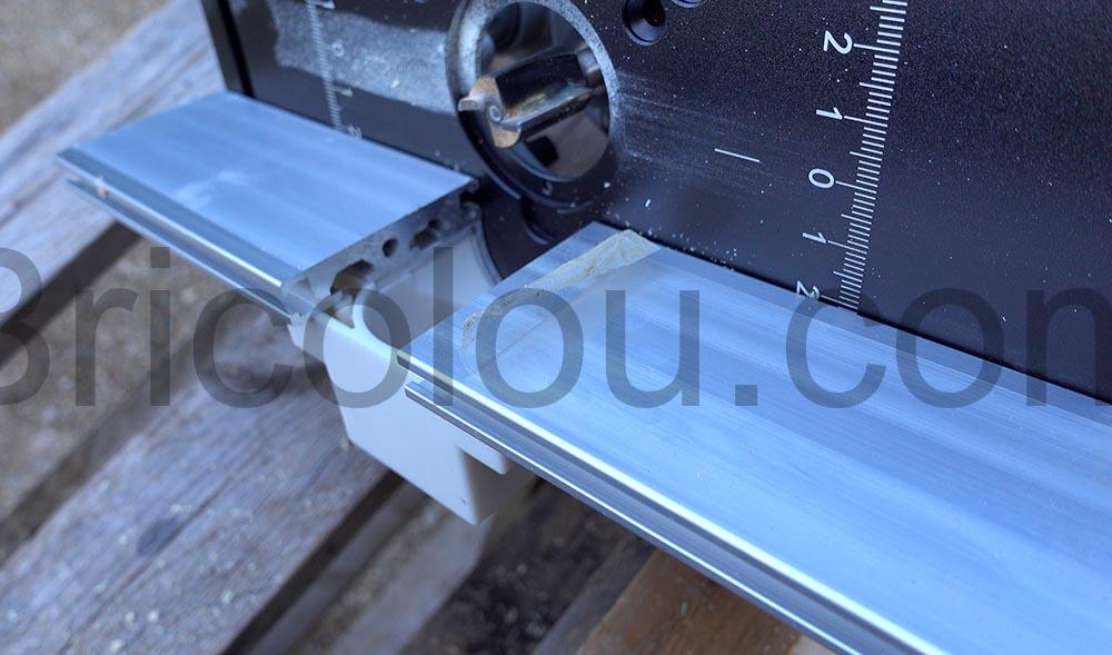 Table de Fraisage pour defonceuse Aluminium plastique Table de Fraisage pour défonceuse Aluminium plastique