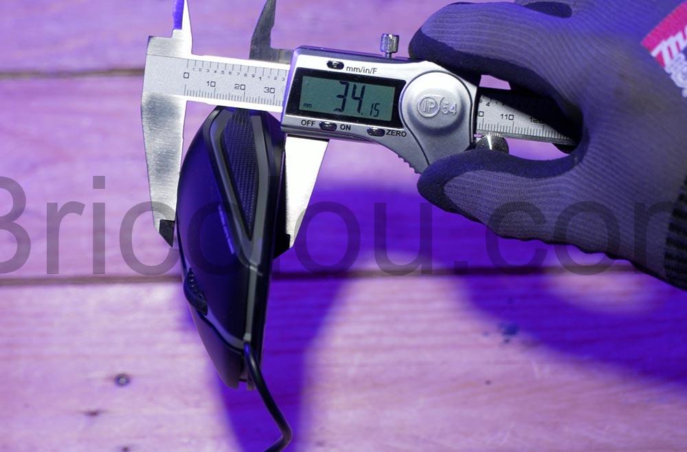 CHERRY GENTIX SILENT souris filaire silencieuse ambidextre epaisseur CHERRY GENTIX SILENT souris filaire silencieuse ambidextre épaisseur