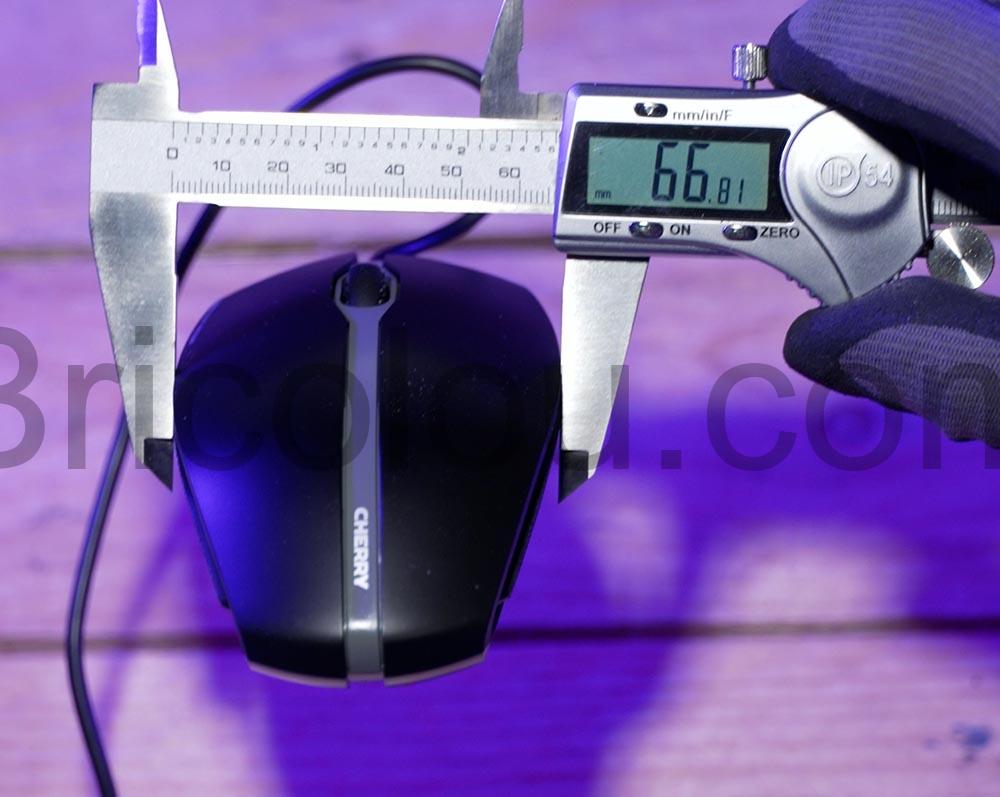 CHERRY GENTIX SILENT souris filaire silencieuse ambidextre largeur CHERRY GENTIX SILENT souris filaire silencieuse ambidextre largeur