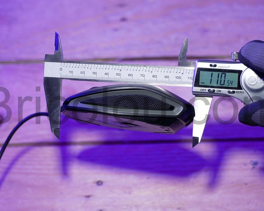 CHERRY GENTIX SILENT souris filaire silencieuse ambidextre longueur CHERRY GENTIX SILENT souris filaire silencieuse ambidextre longueur