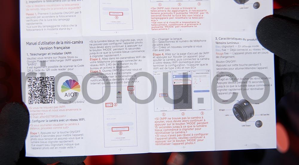 Camera Espion WiFi Surveillance sans Fil avec Enregistrement InFun doc Camera Espion WiFi Surveillance sans Fil avec Enregistrement InFun doc