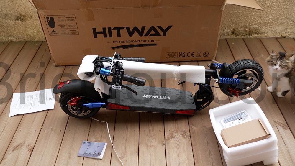 Hitway Trottinette H9 800W electrique chat Hitway Trottinette H9 800W électrique chat