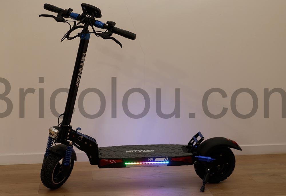 Hitway Trottinette H9 800W electrique disco Hitway Trottinette H9 800W électrique disco
