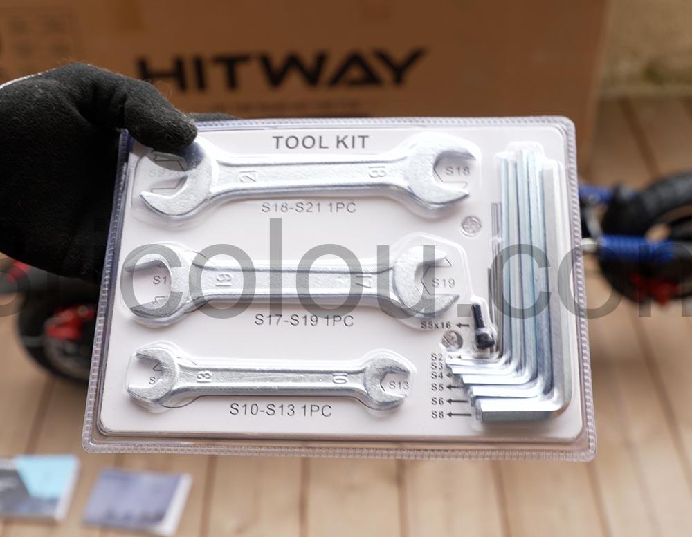 Hitway Trottinette H9 800W electrique outil Hitway Trottinette H9 800W électrique outil