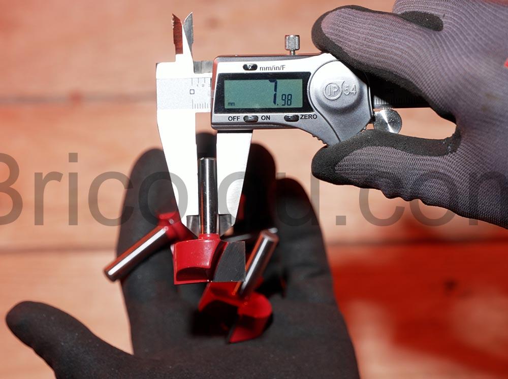 Jeu de fraises bois Opaltool defonceuse 18 a 32 mm pas cheres tige Jeu de fraises bois Opaltool défonceuse 18 à 32 mm pas chères tige