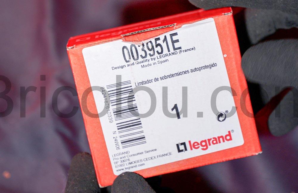 Legrand parafoudre 003951E T2T3 12kA Boite Legrand parafoudre 003951E T2+T3 12kA Boite