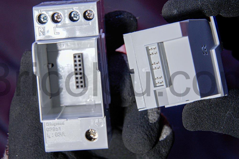 Legrand parafoudre 003951E T2T3 12kA Cassette Legrand parafoudre 003951E T2+T3 12kA Cassette